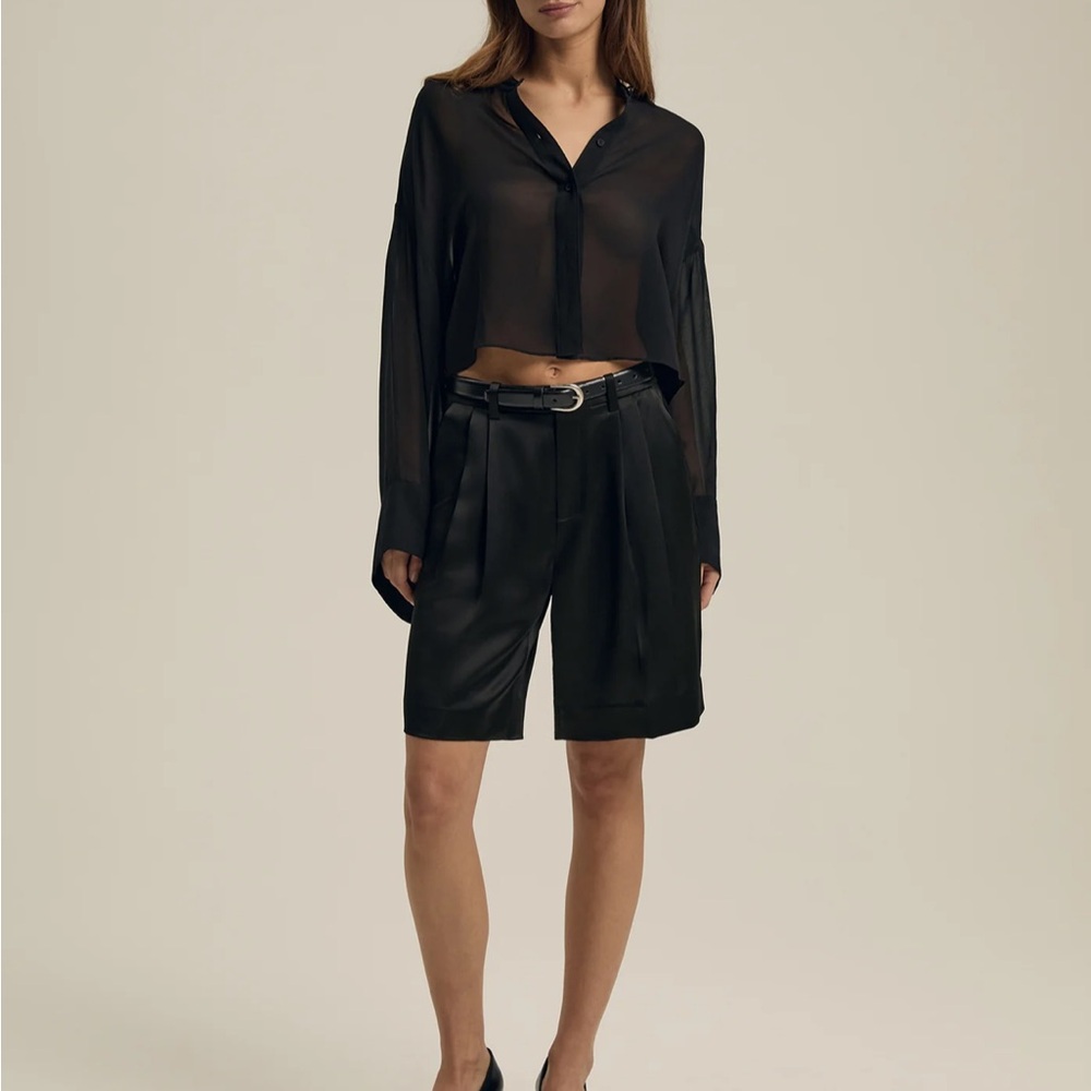 Elegant Black Women's Shorts